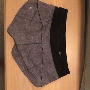 Lululemon speed up shorts.